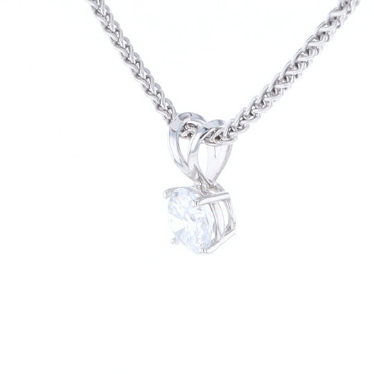 Lab Grown Diamond Solitaire Pendant