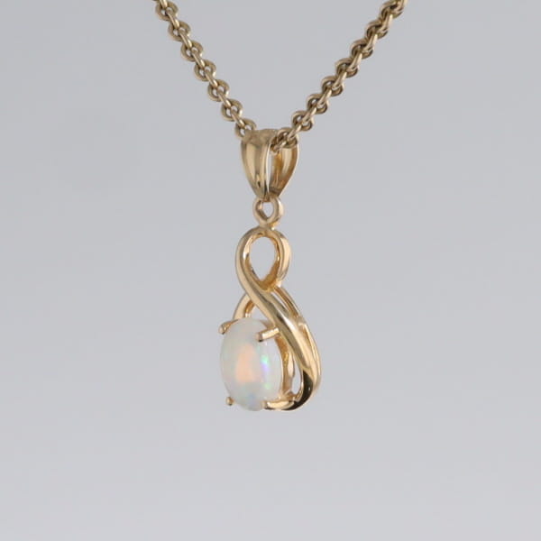 Swirl Opal Pendant