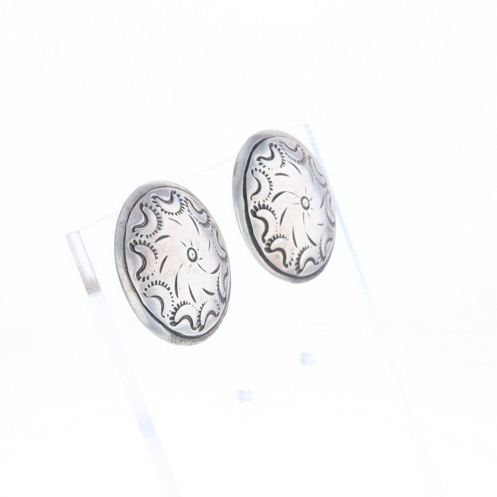 Native American Disc Earrings