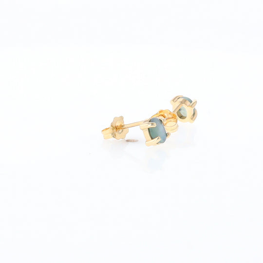 Cat's Eye Alexandrite Studs