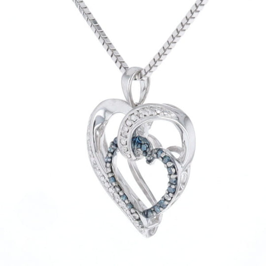 Double Open Heart Pendant