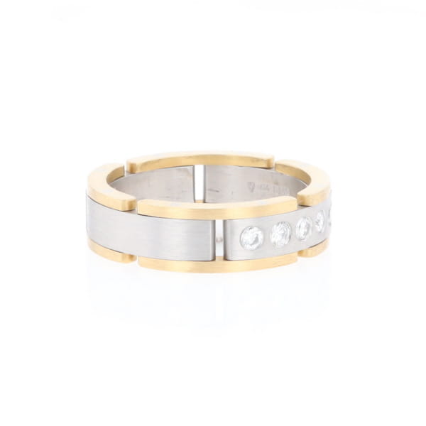Moveable Men's 5 Diamond Ring