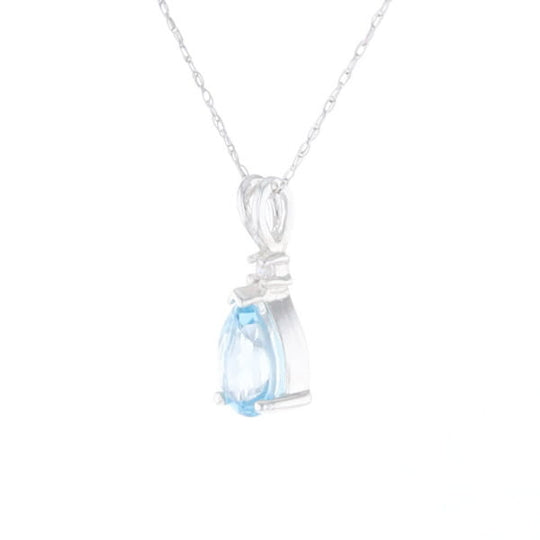 Blue Topaz Pendant