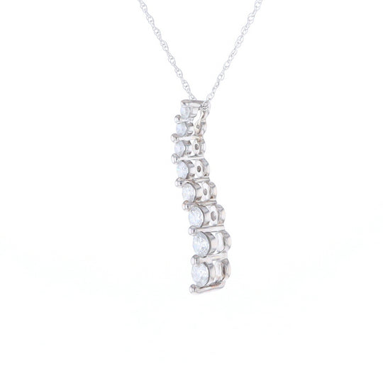 Diamond Journey Slide Necklace