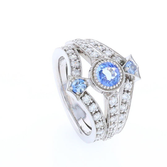 The Queen's Ring - Ceylon Sapphire