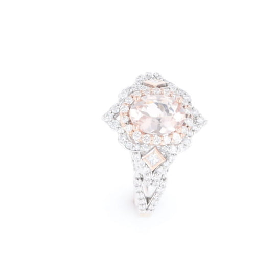 Disney Aurora Morganite Ring