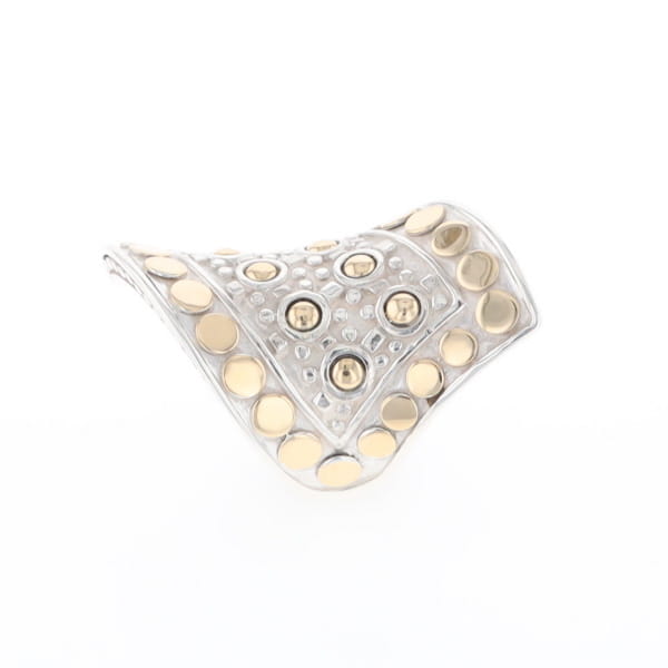 John Hardy Two-Tone Curved Ring