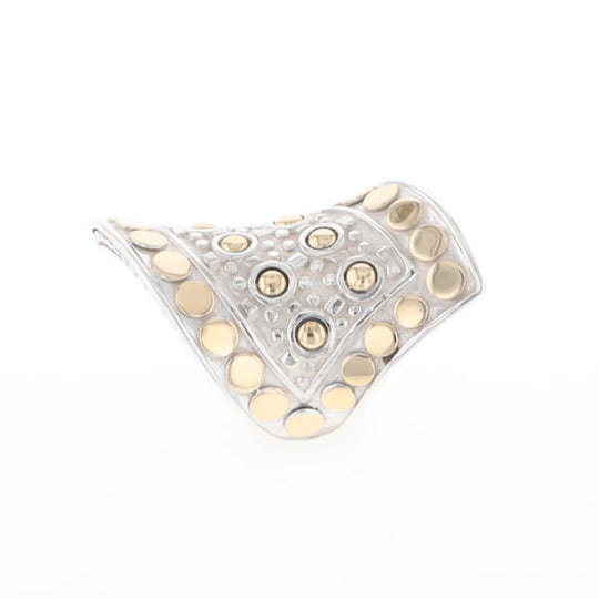 John Hardy Two-Tone Curved Ring