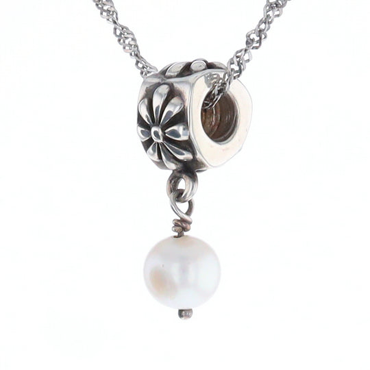 Retired Pandora Pearl Posy Charm