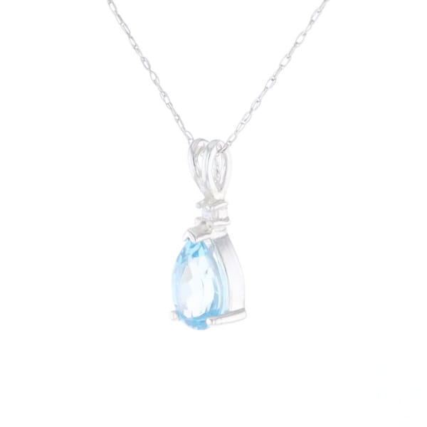 Blue Topaz Pendant
