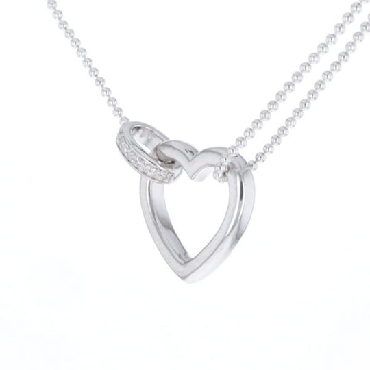 Diamond Clip Heart Necklace