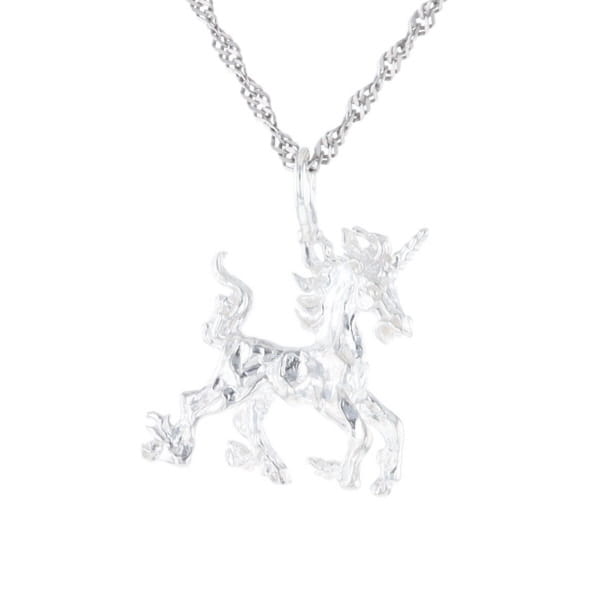 Silver Unicorn Pendant