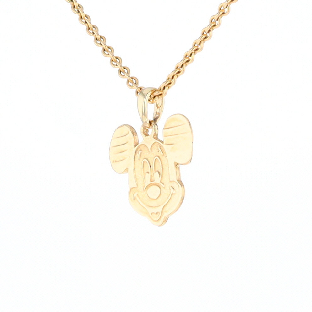 Gold Mickey Mouse Charm