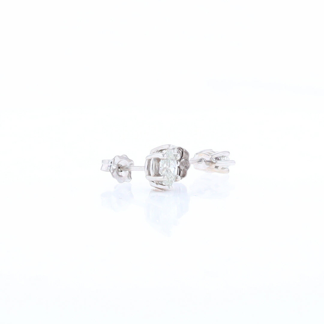 0.51ct Marquise Diamond Studs