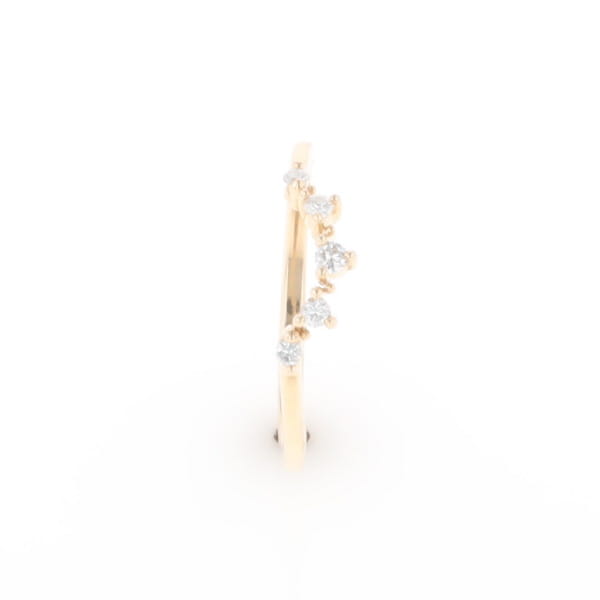 Yellow Gold Shadow Band