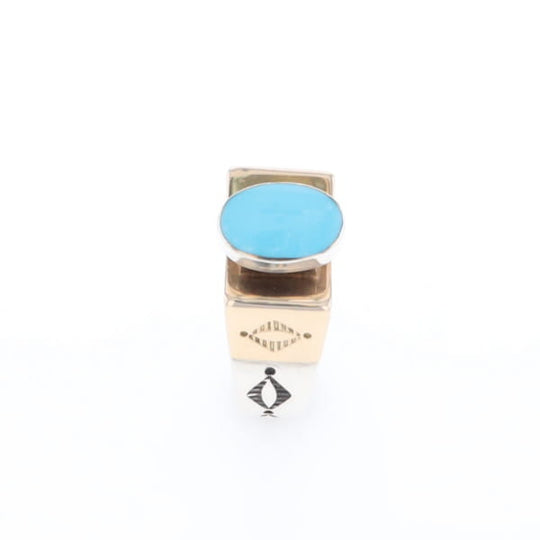 Bezel Set Turquoise Ring