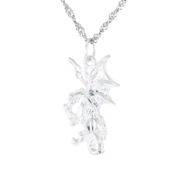 Silver Dragon Pendant