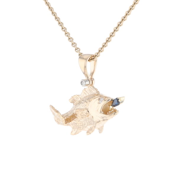 Large Mouth Bass Pendant
