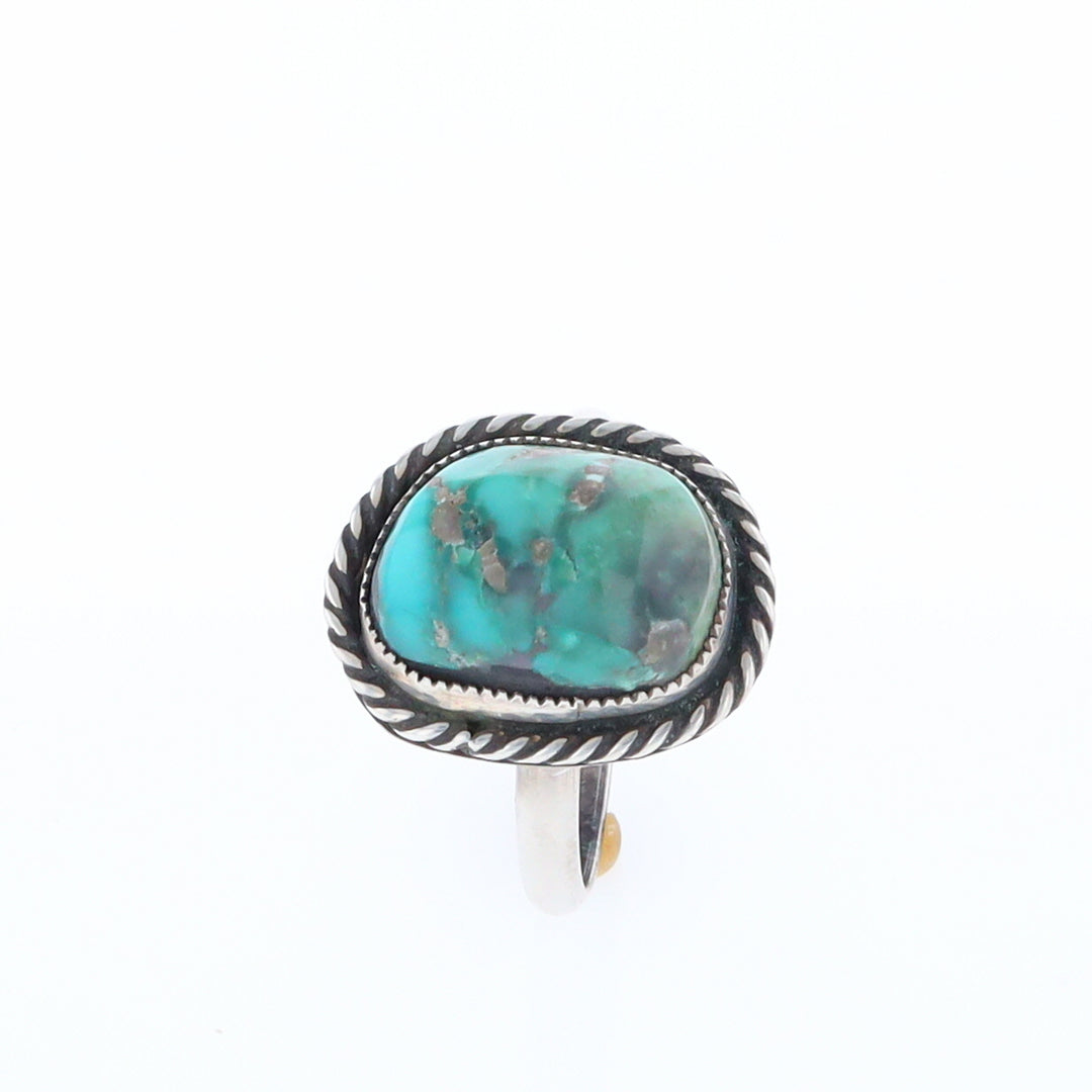 Bezel Set Turquoise Ring