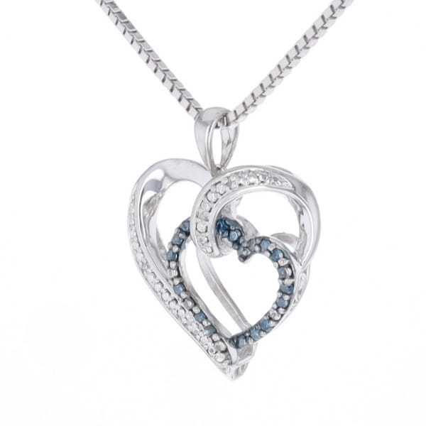 Double Open Heart Pendant