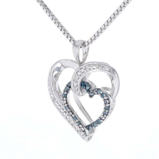 Double Open Heart Pendant