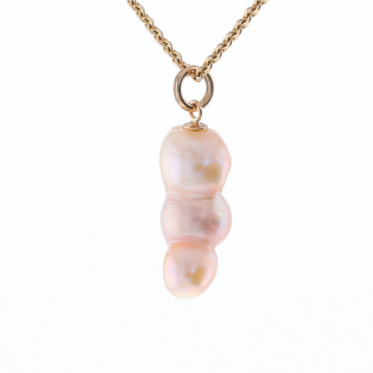 Baroque Triple Pearl Pendant