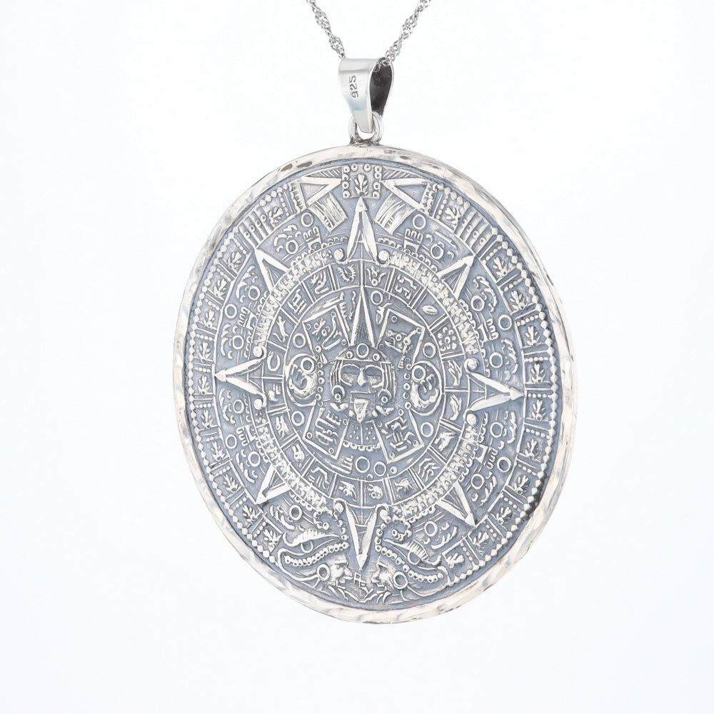 Mayan Calendar Pendant