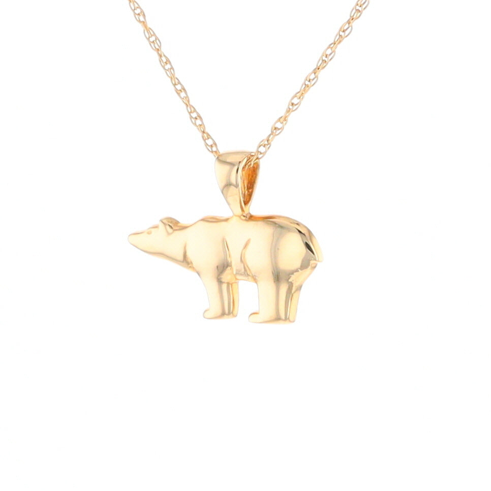 Small Polar Bear Pendant