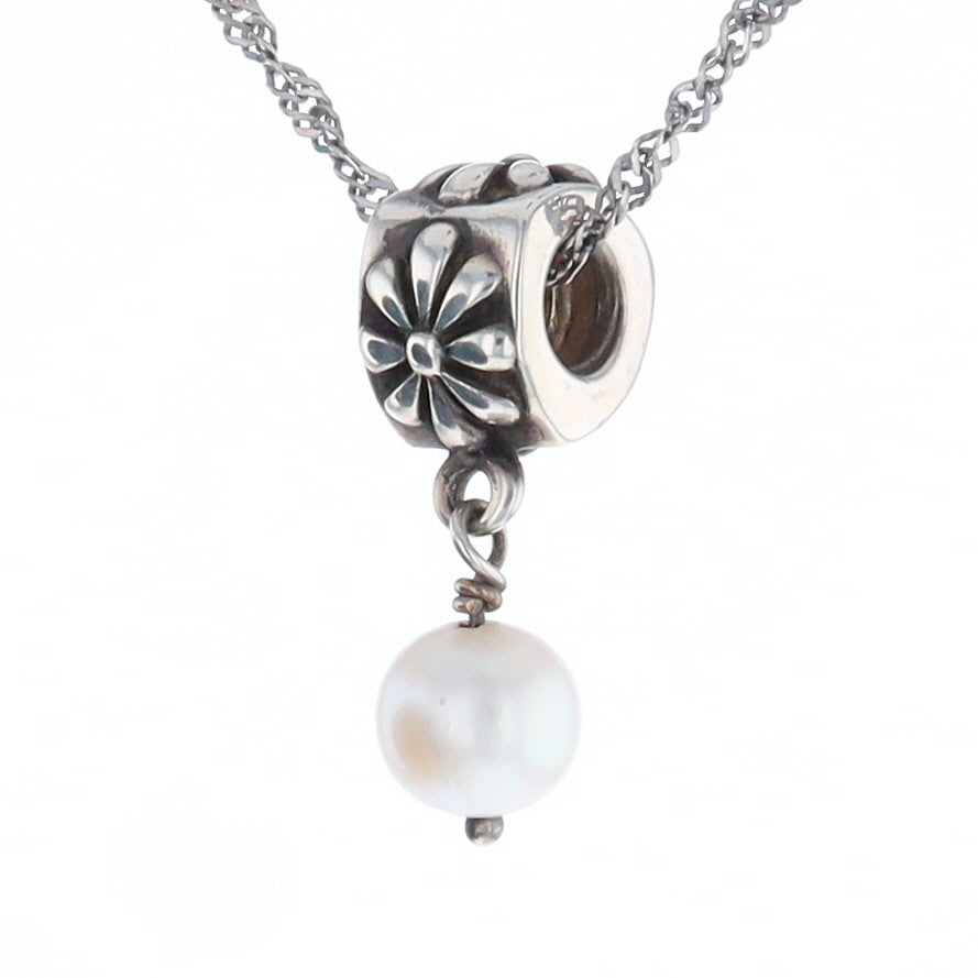 Retired Pandora Pearl Posy Charm