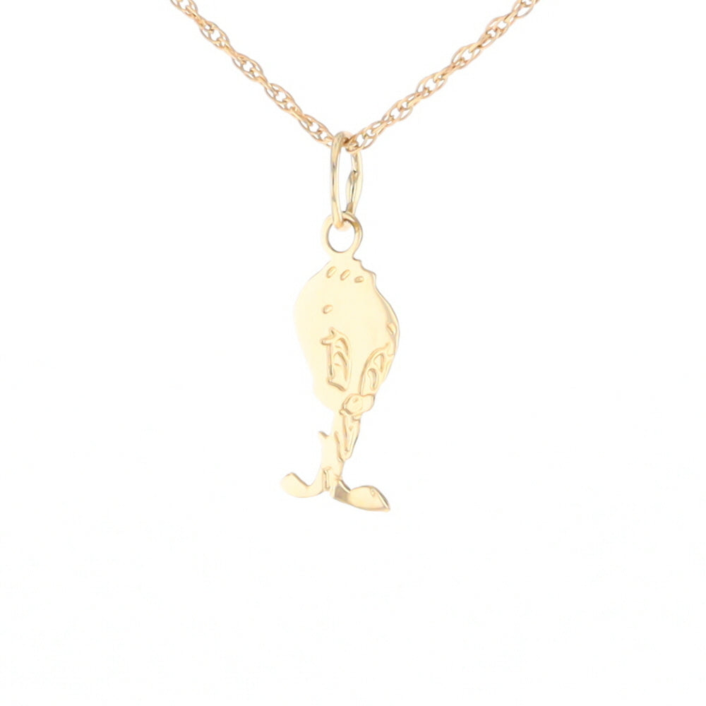 Gold Tweety Bird Charm