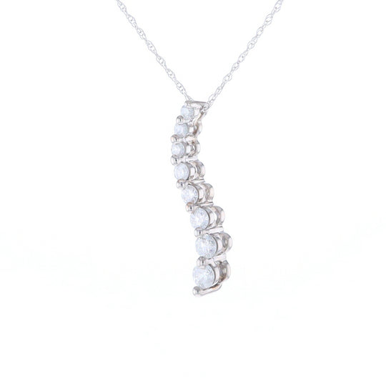 Diamond Journey Slide Necklace