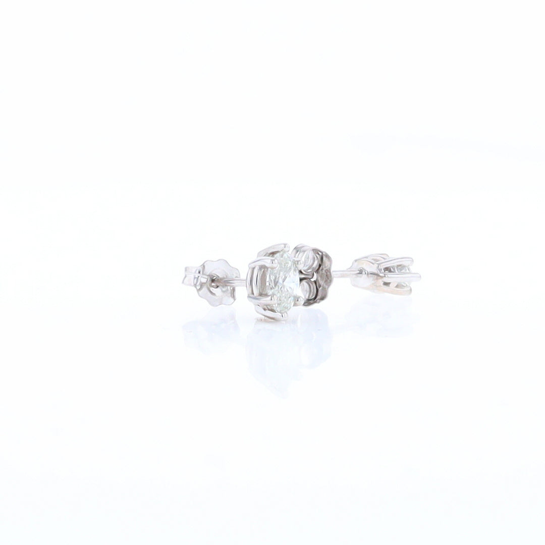 0.51ct Marquise Diamond Studs