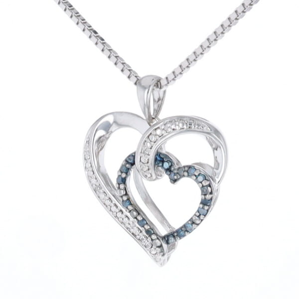 Double Open Heart Pendant