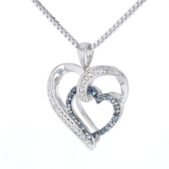 Double Open Heart Pendant