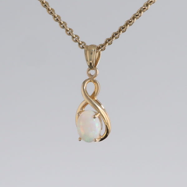 Swirl Opal Pendant