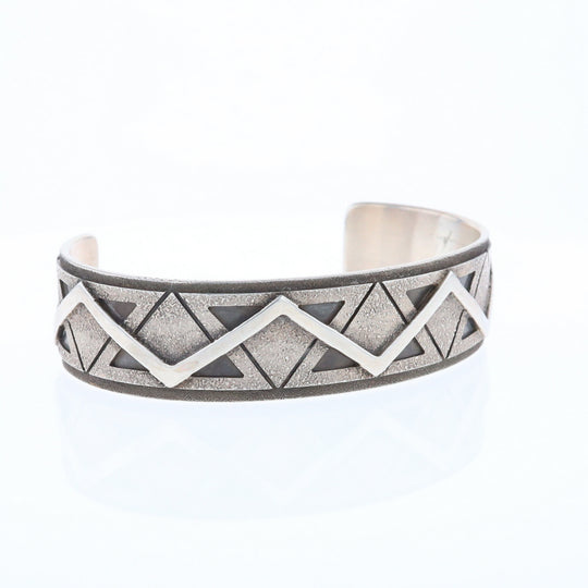 Native Zig Zag Cuff Bracelet