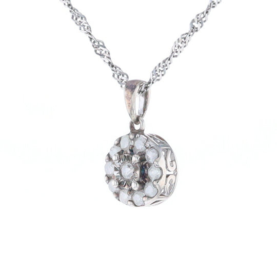 Diamond Cluster Pendant