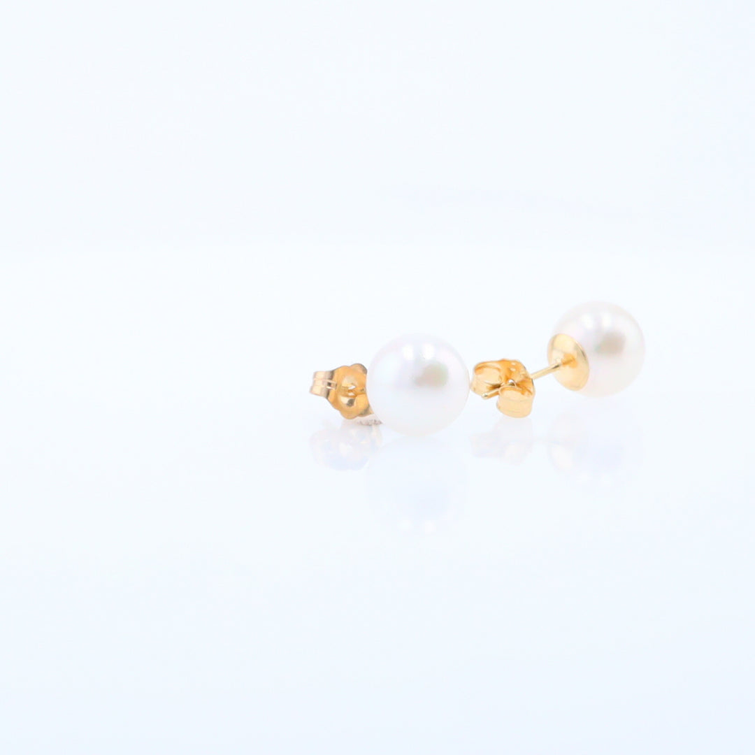 Pearl Stud Earrings