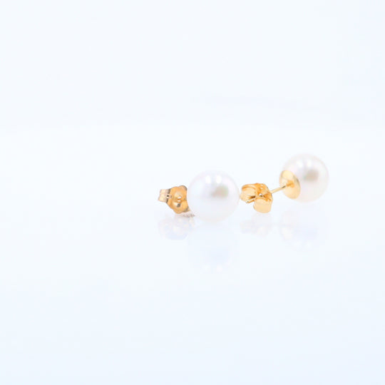 Pearl Stud Earrings