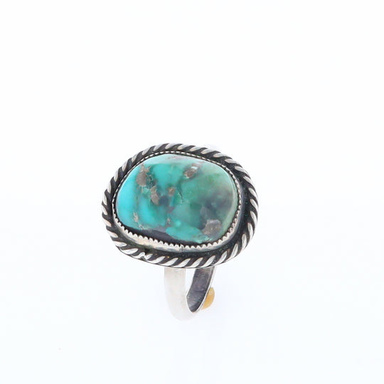 Bezel Set Turquoise Ring