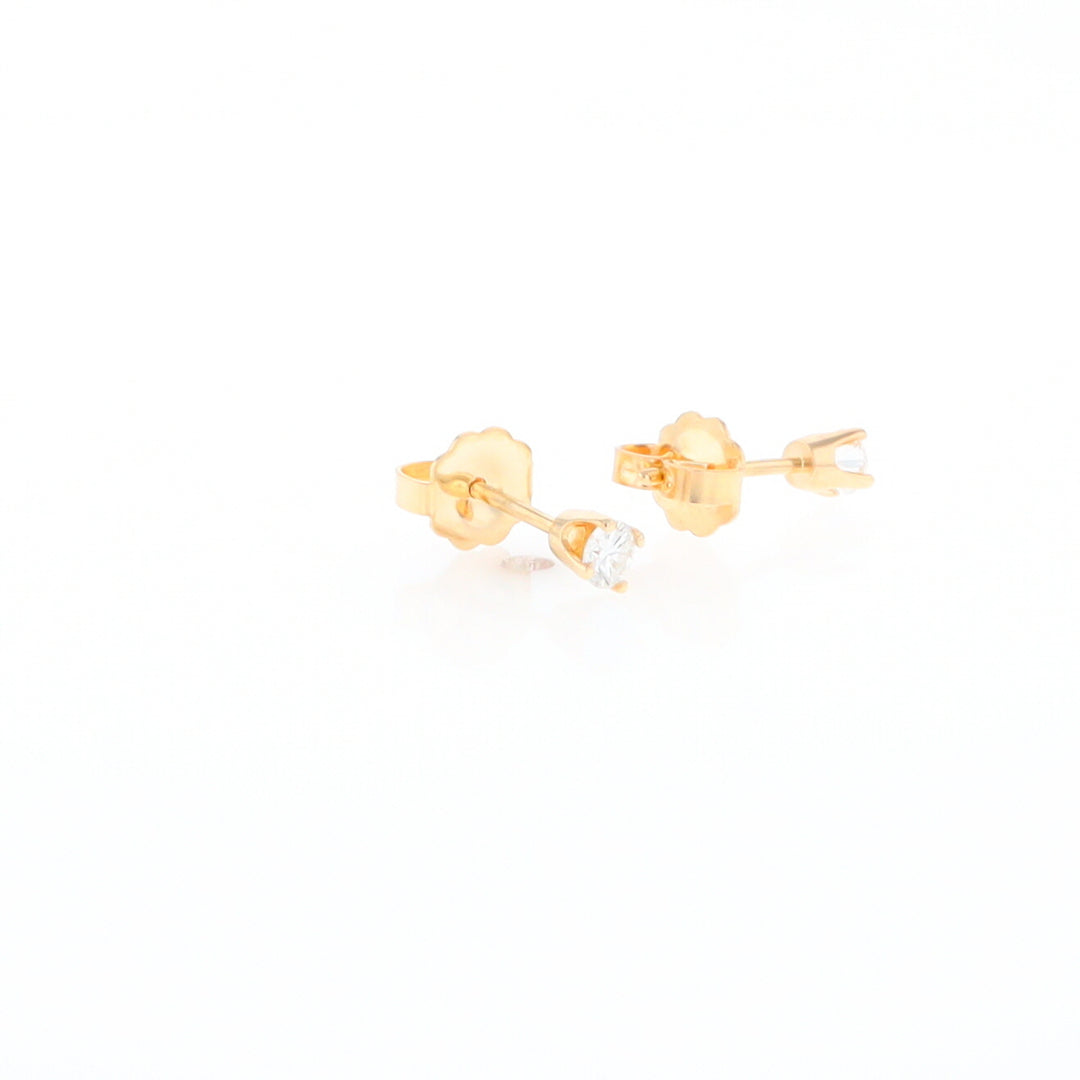 0.18ctw Diamond Stud Earrings