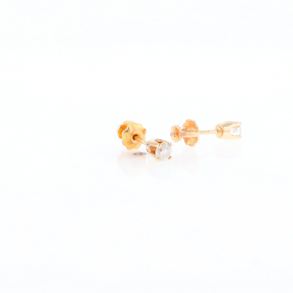 0.18ctw Diamond Screw Back Stud