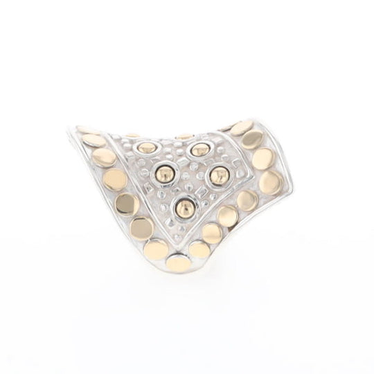 John Hardy Two-Tone Curved Ring