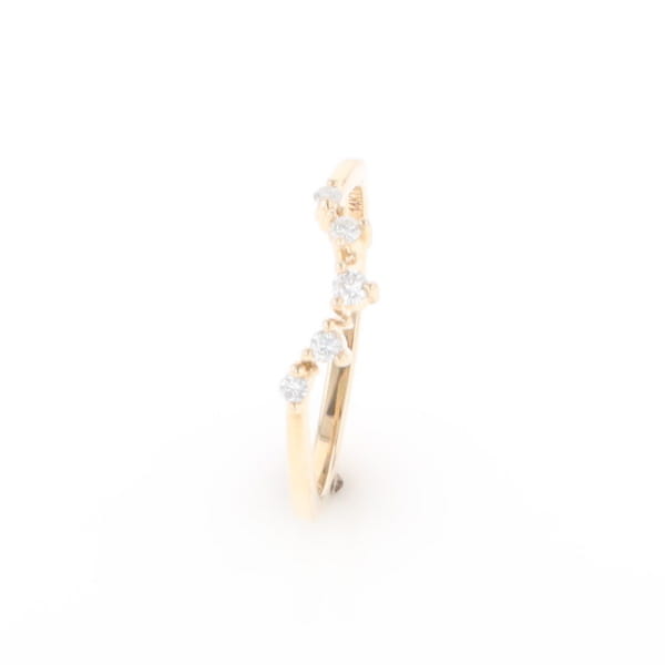 Yellow Gold Shadow Band