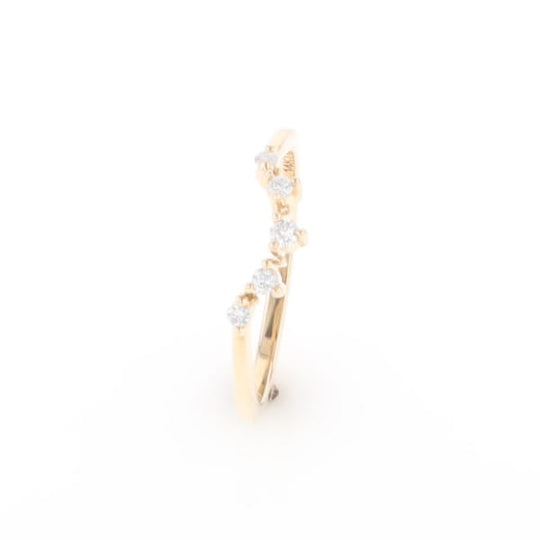 Yellow Gold Shadow Band