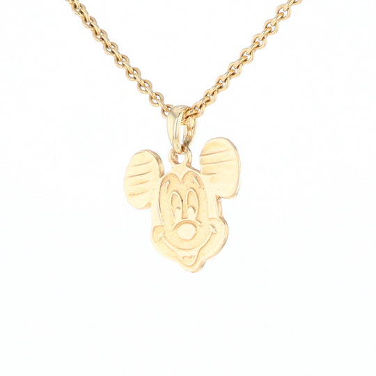 Gold Mickey Mouse Charm