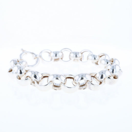 Silver Rolo Link Bracelet