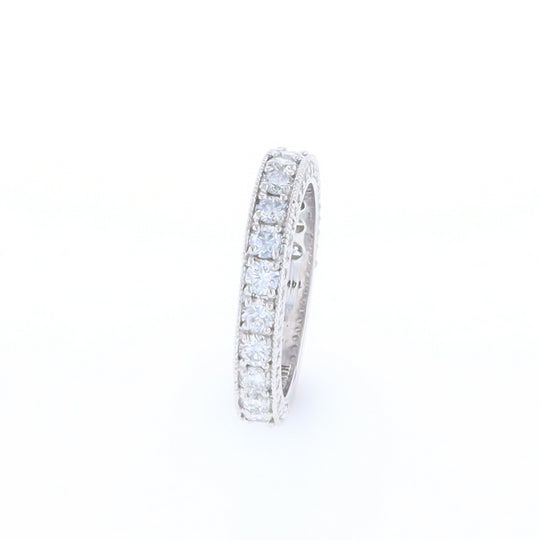 Diamond Encrusted Wedding Band