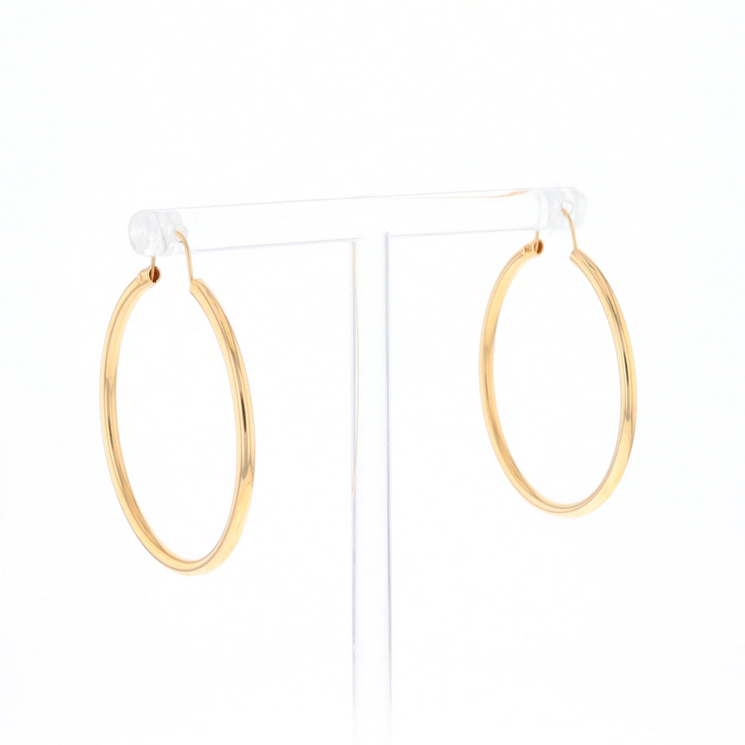 Gold Hoop Earrings