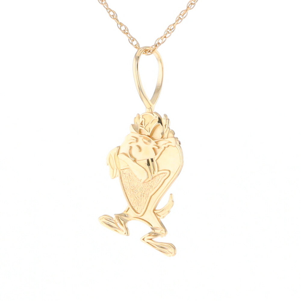 Gold Tasmanian Devil Charm